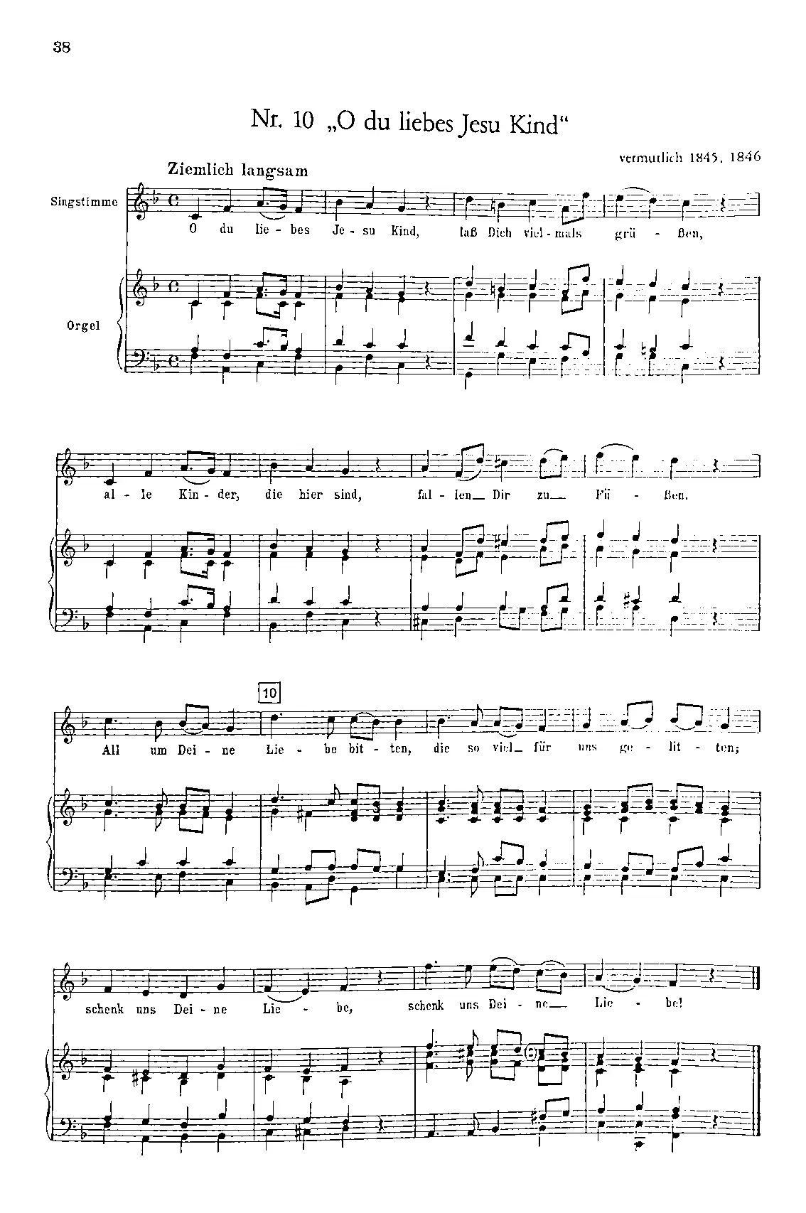 O Du liebes Jesu-Kind - Page 1
