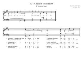 A - 5. neděle v mezidobí