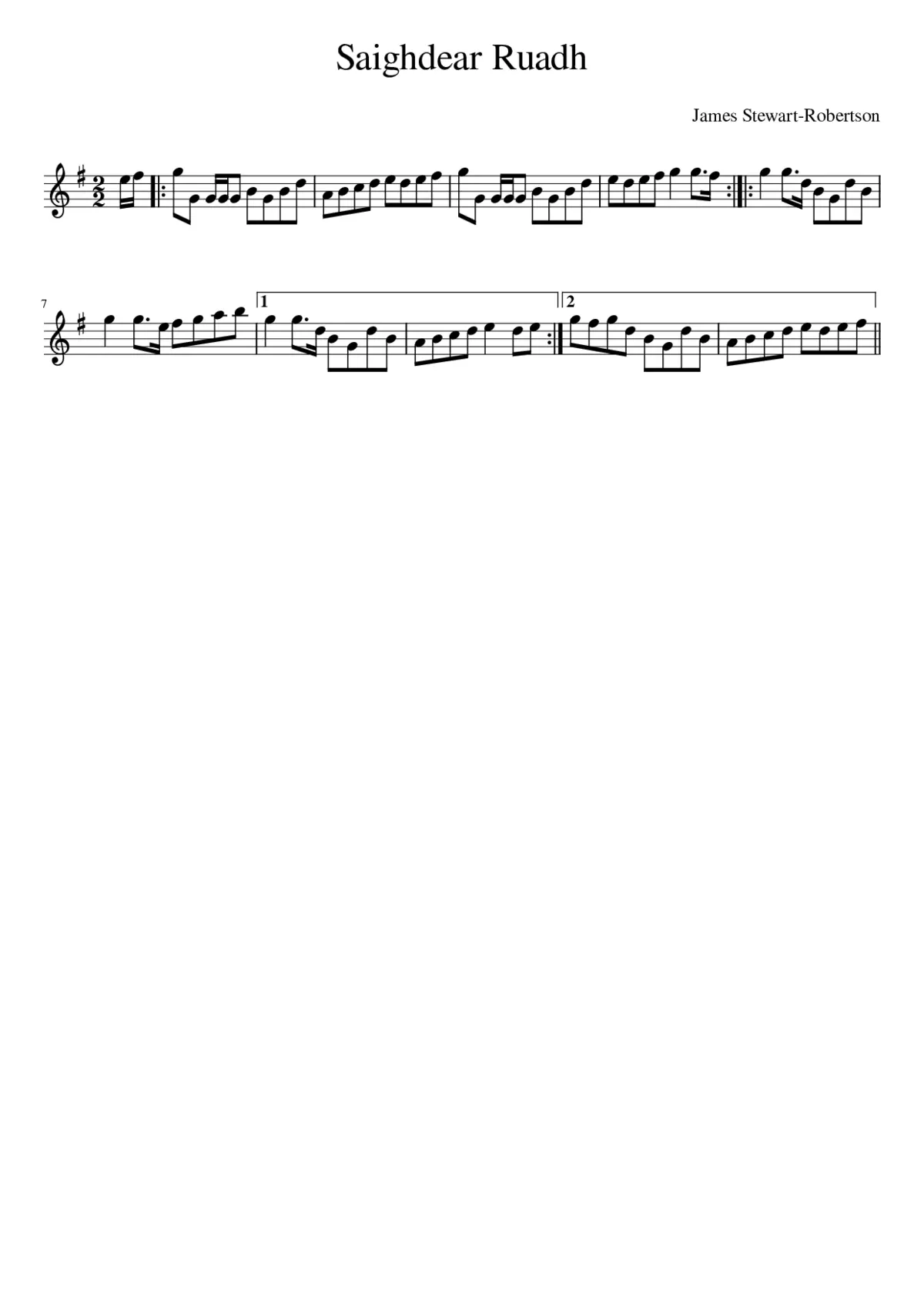 Saighdear Ruadh - Page 1