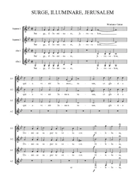 Surge, illuminare, Jerusalem