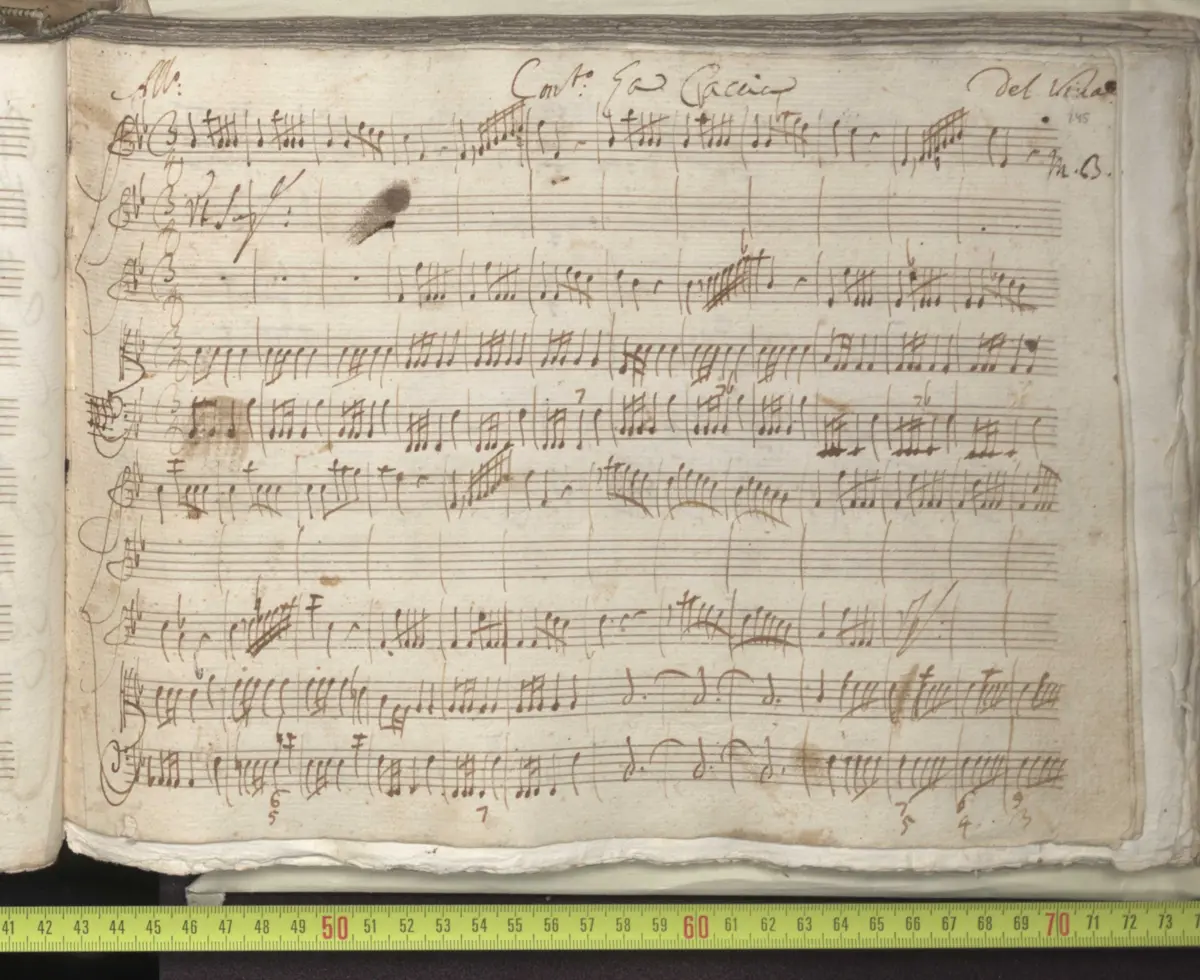 Violin Concerto in B-flat major - Page 1