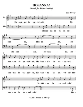 Hosanna!