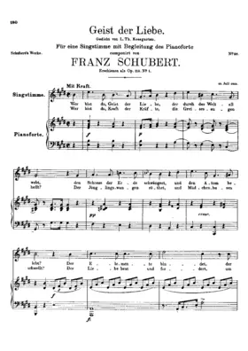 Geist der Liebe, D.233