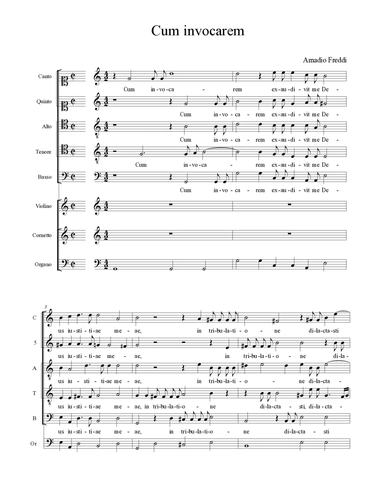 Cum invocarem - Page 1