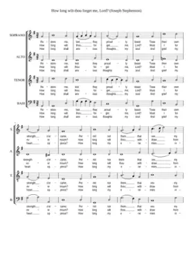 How long wilt thou forget me Lord?