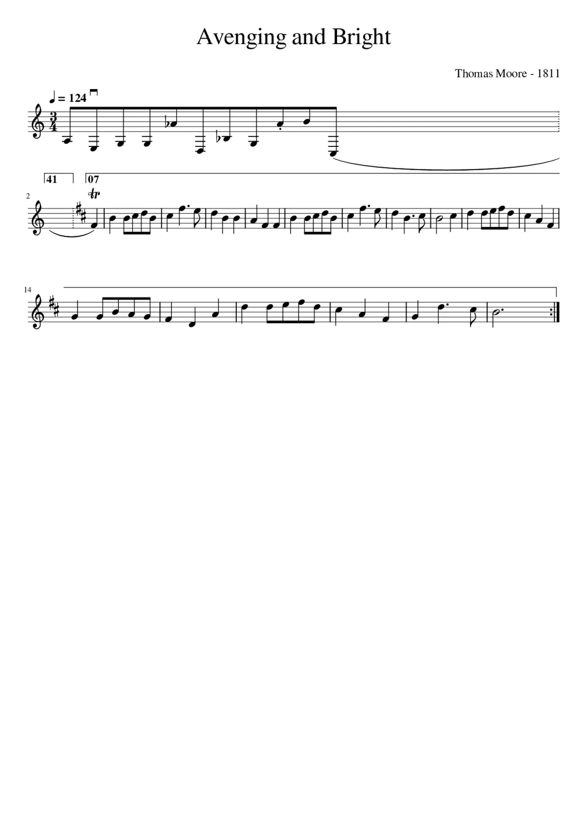 Avenging and Bright - Page 1