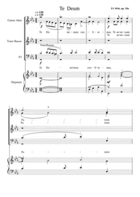 Te Deum laudamus op.10a