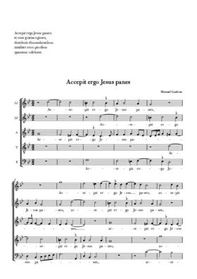 Accepit ergo Jesus panes