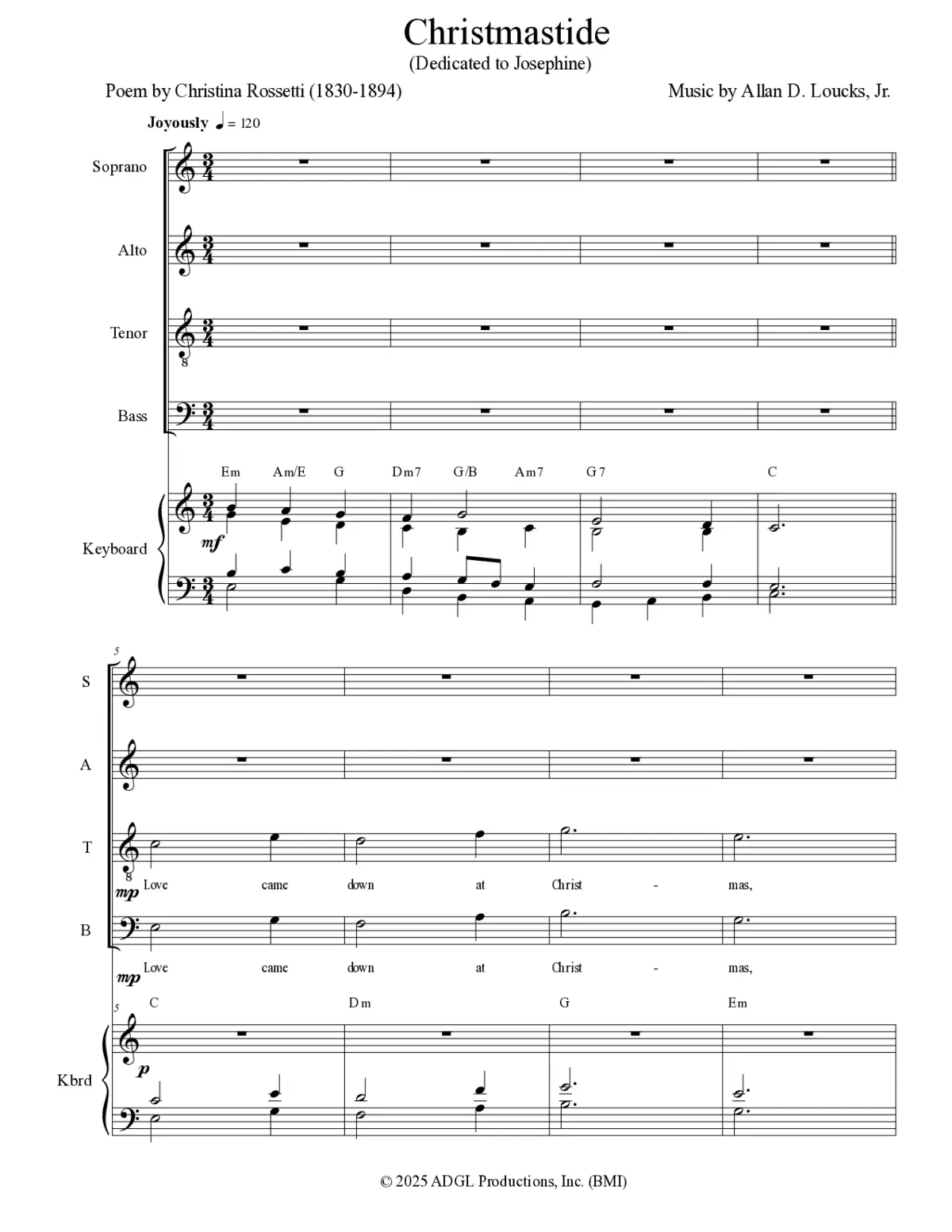 Christmastide - Page 1