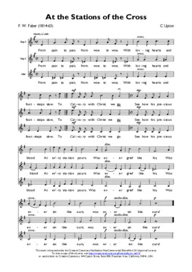 At the stations of the Cross