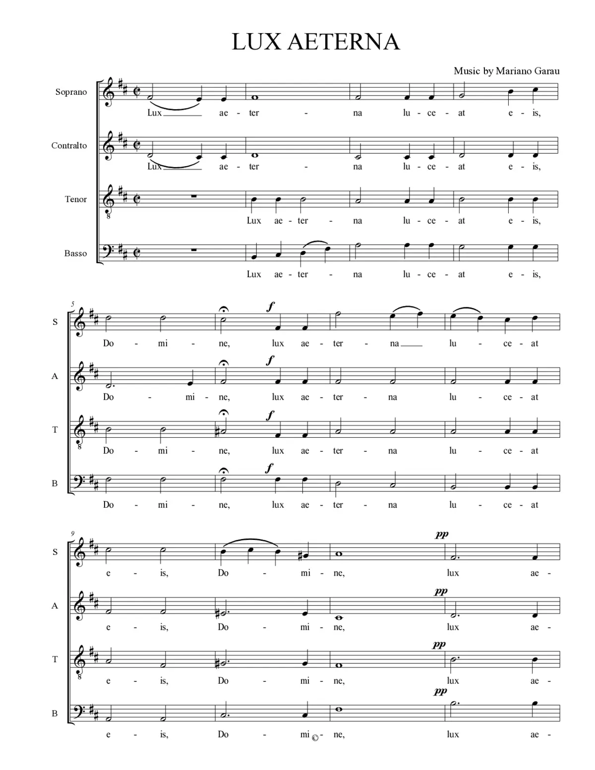 Lux aeterna - Page 1