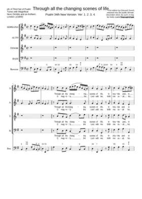 Through all the changing scenes of life