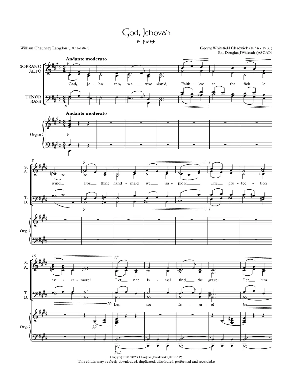 God, Jehovah - Page 1