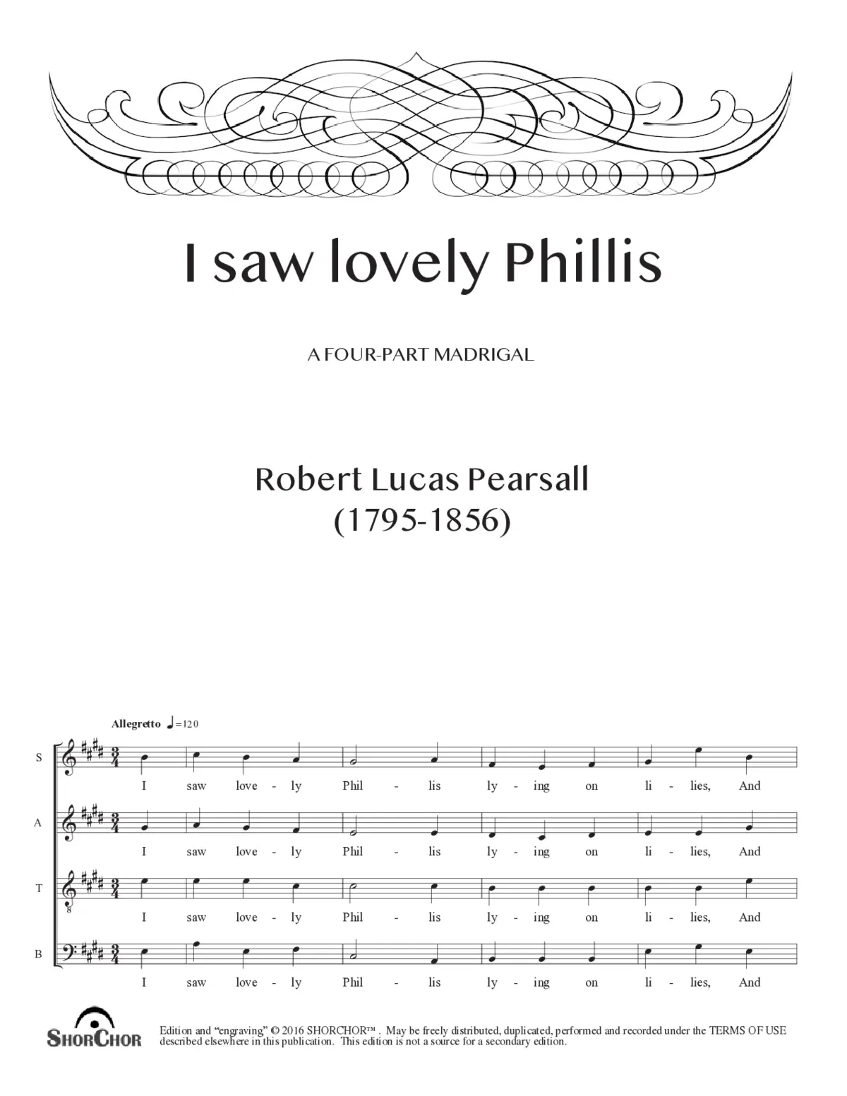 I saw lovely Phillis - Page 1