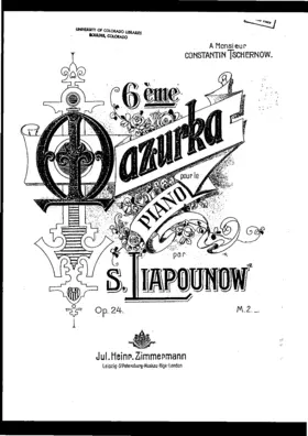 Mazurka No.6