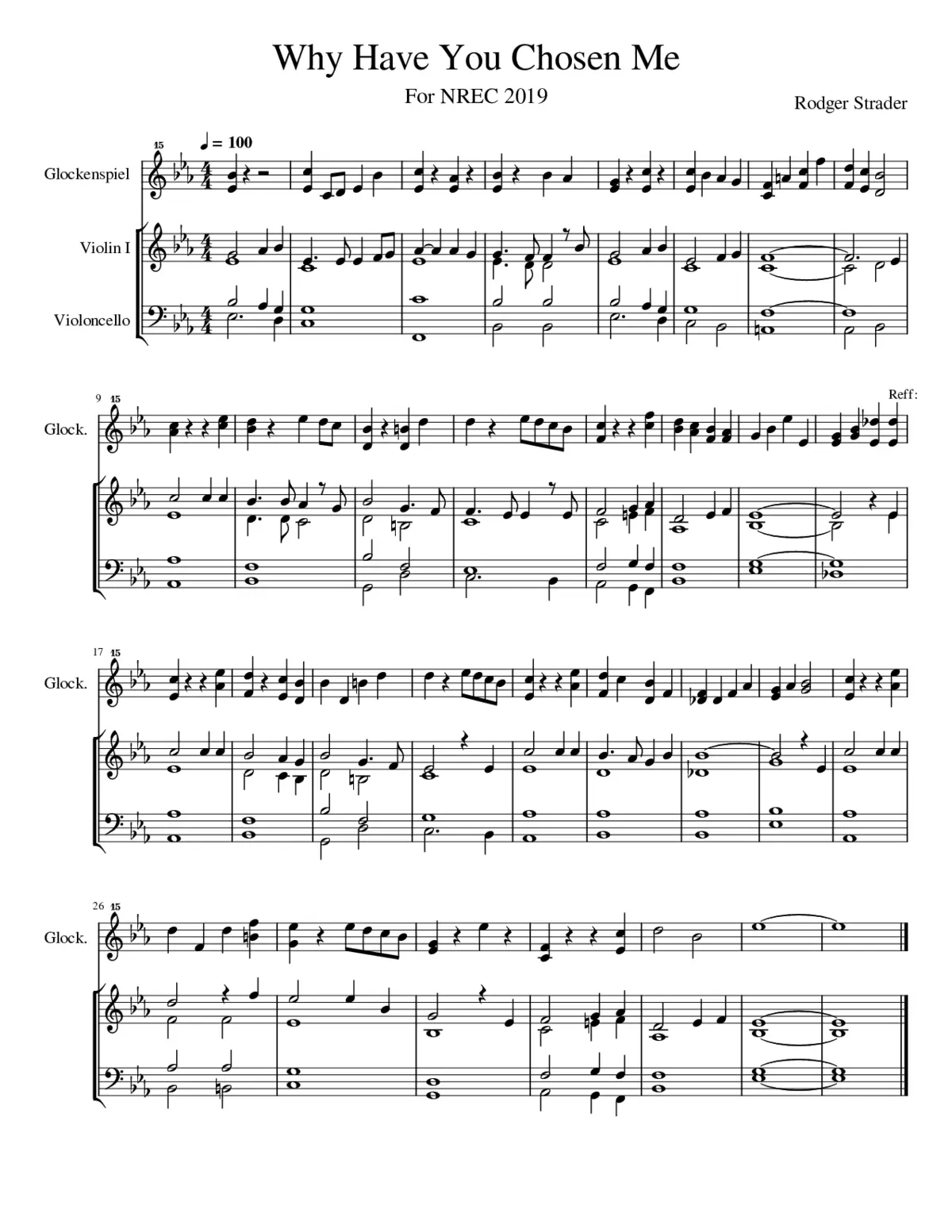 why have you chosen me - Page 1