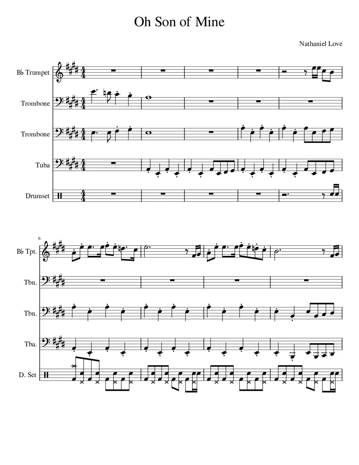 Oh Son of Mine - Page 1