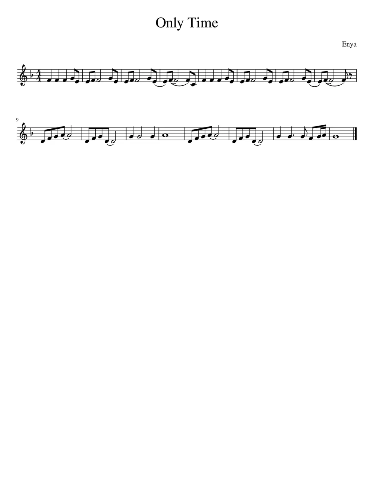 only time - Page 1