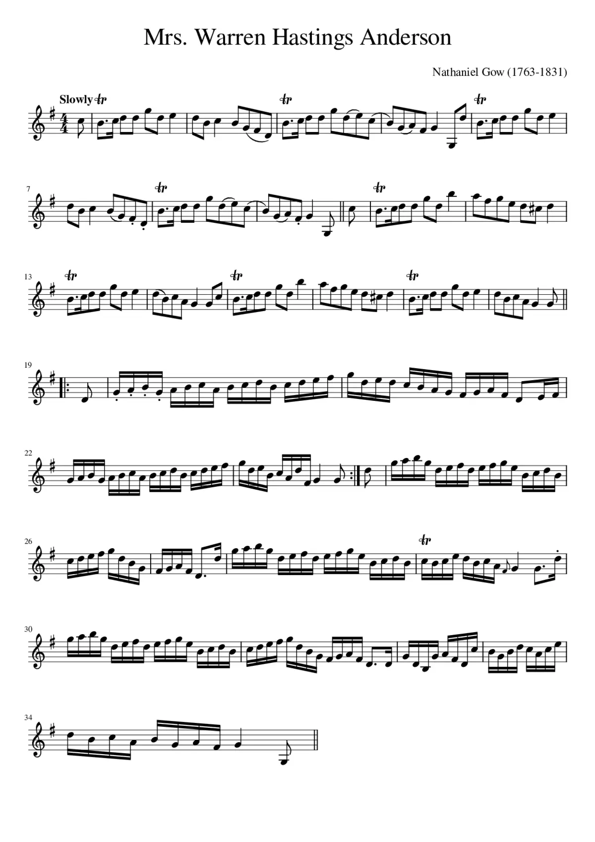 Mrs. Warren Hastings Anderson - Page 1