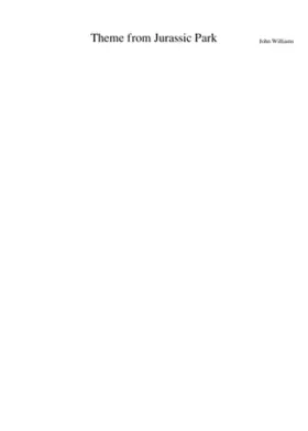 jurassic park theme