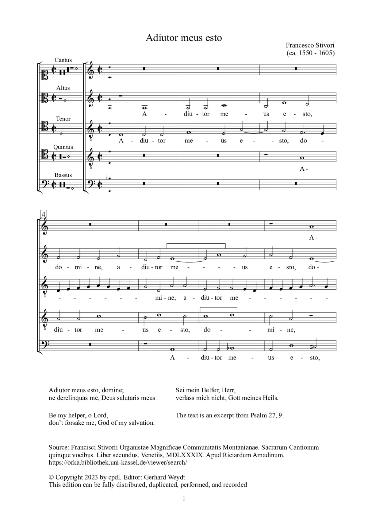 Adiutor meus - Page 1
