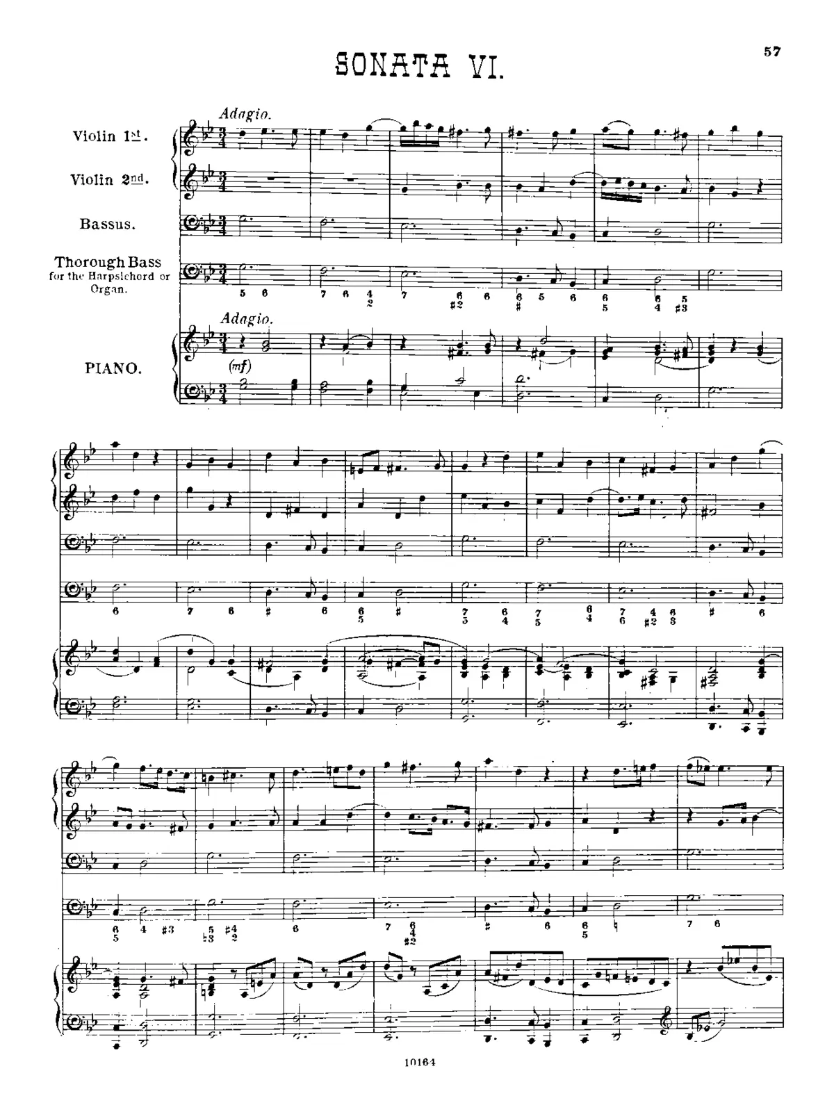 Sonata No.6 in G minor - Page 1
