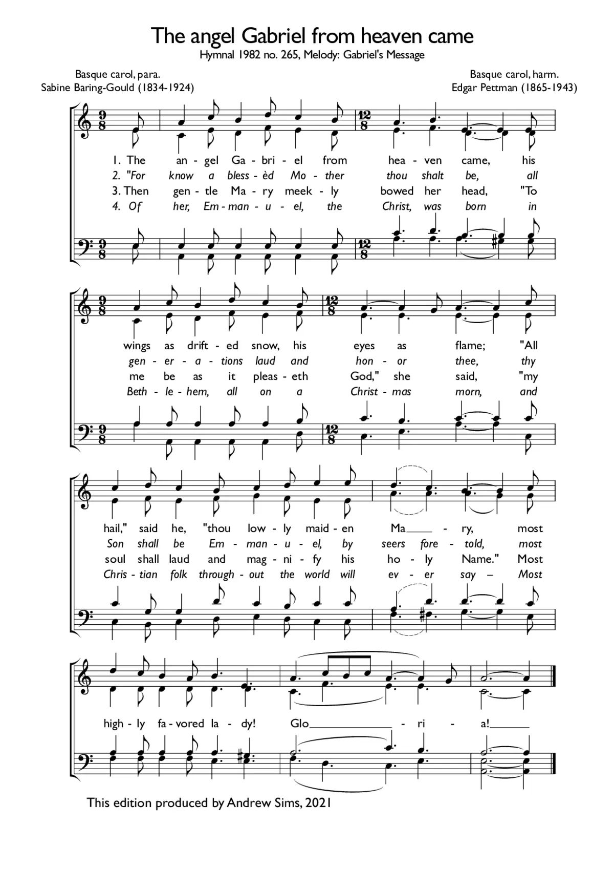 Gabriel's Message - Page 1