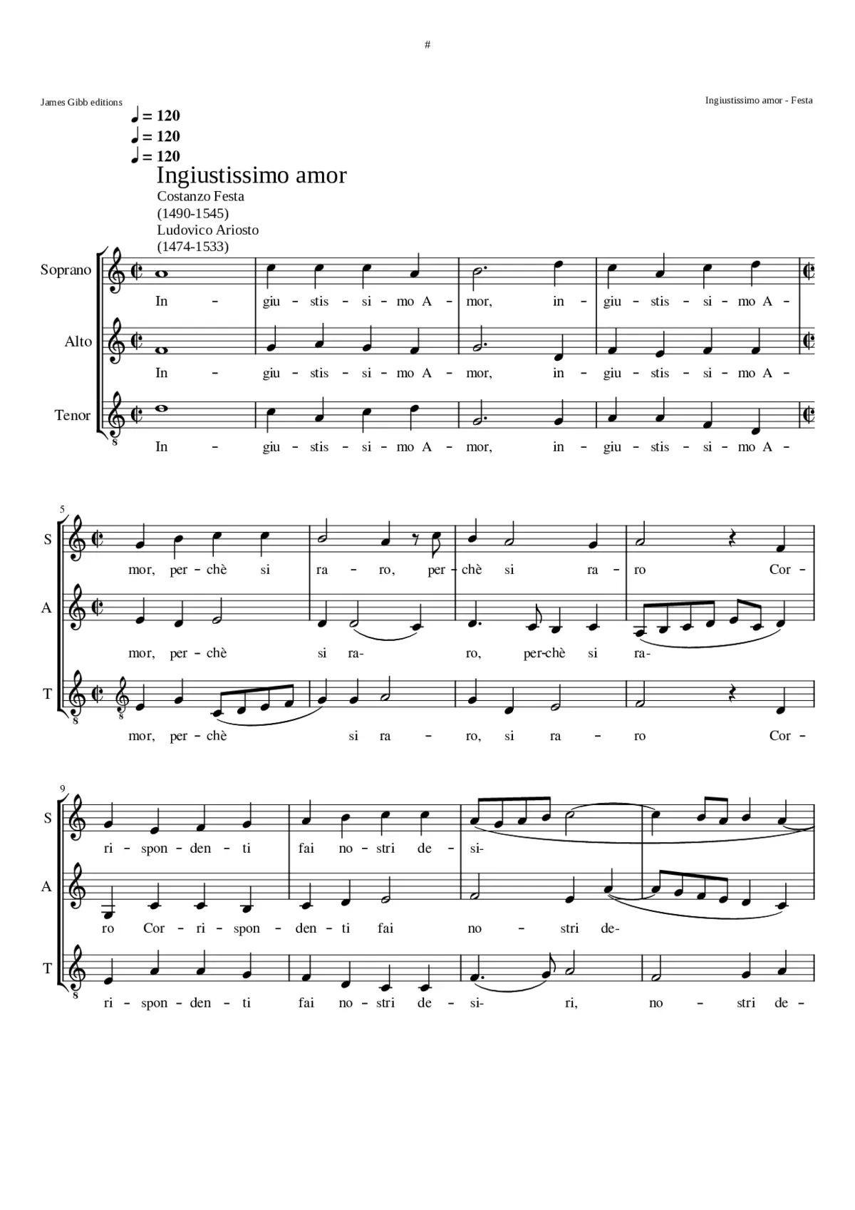 Ingiustissimo Amor - Page 1