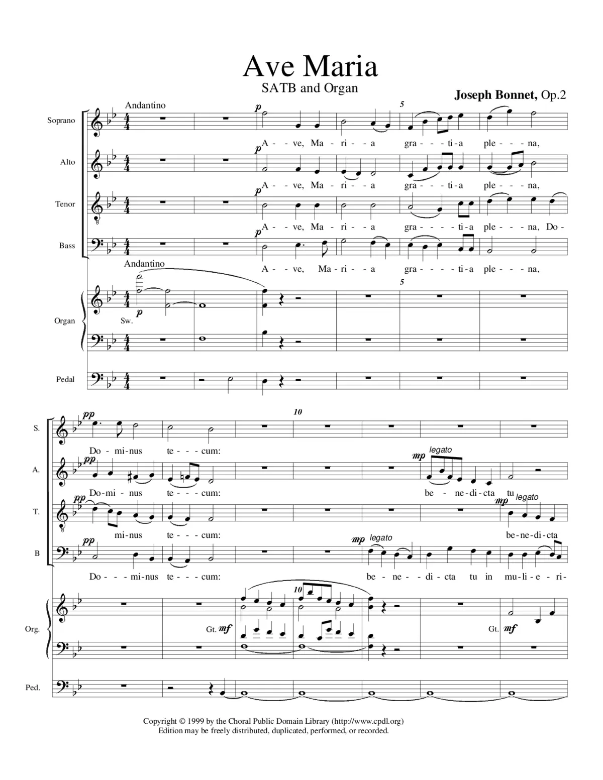 Ave Maria - Page 1