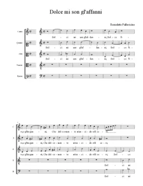 Dolce mi son gl'affanni