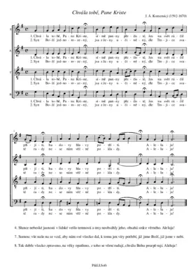 Chvála tobě, Pane Kriste