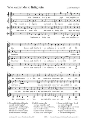 Wie kannst du so listig sein