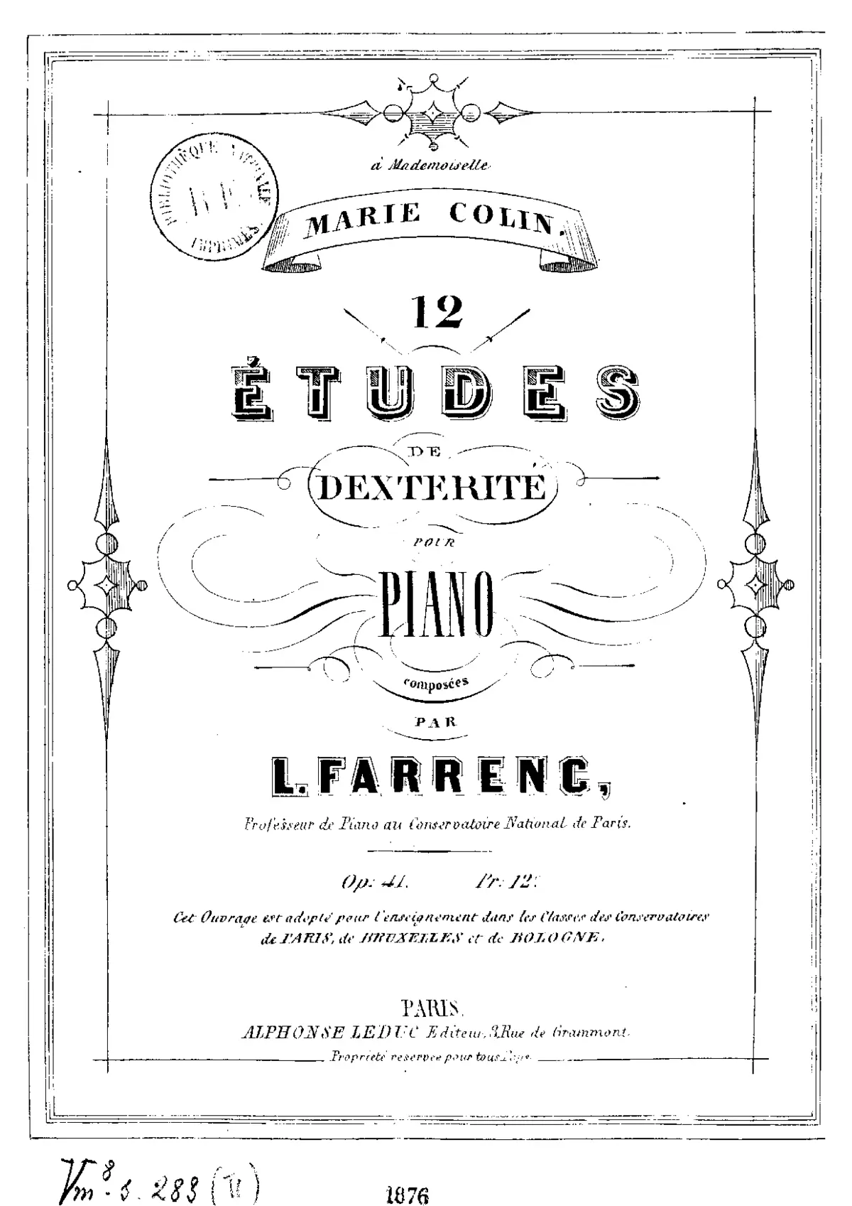 12 Etudes de dextérité - Page 1