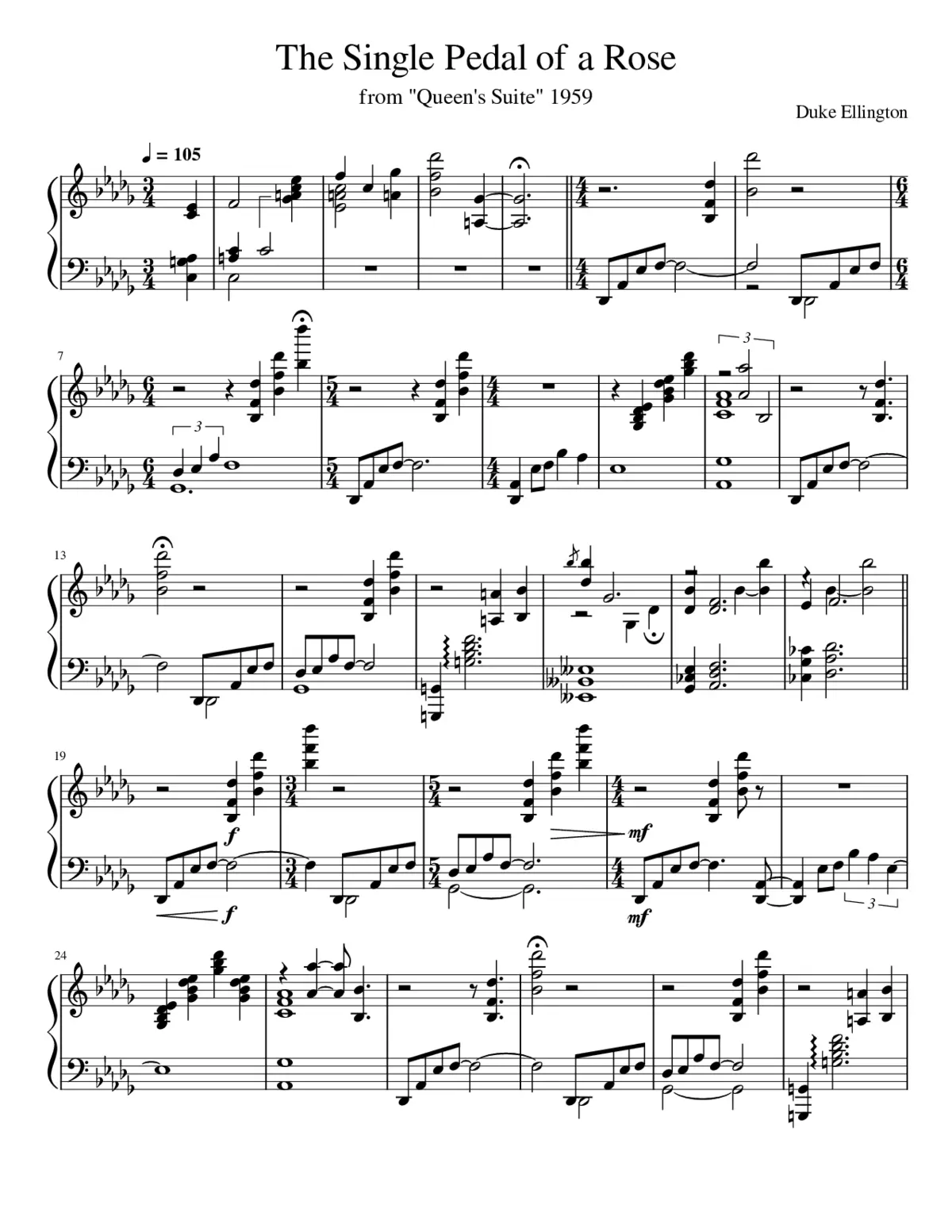 The Single Petal Of A Rose - Page 1