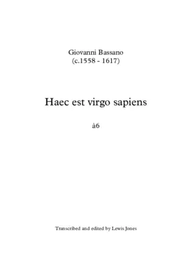 Haec est virgo sapiens