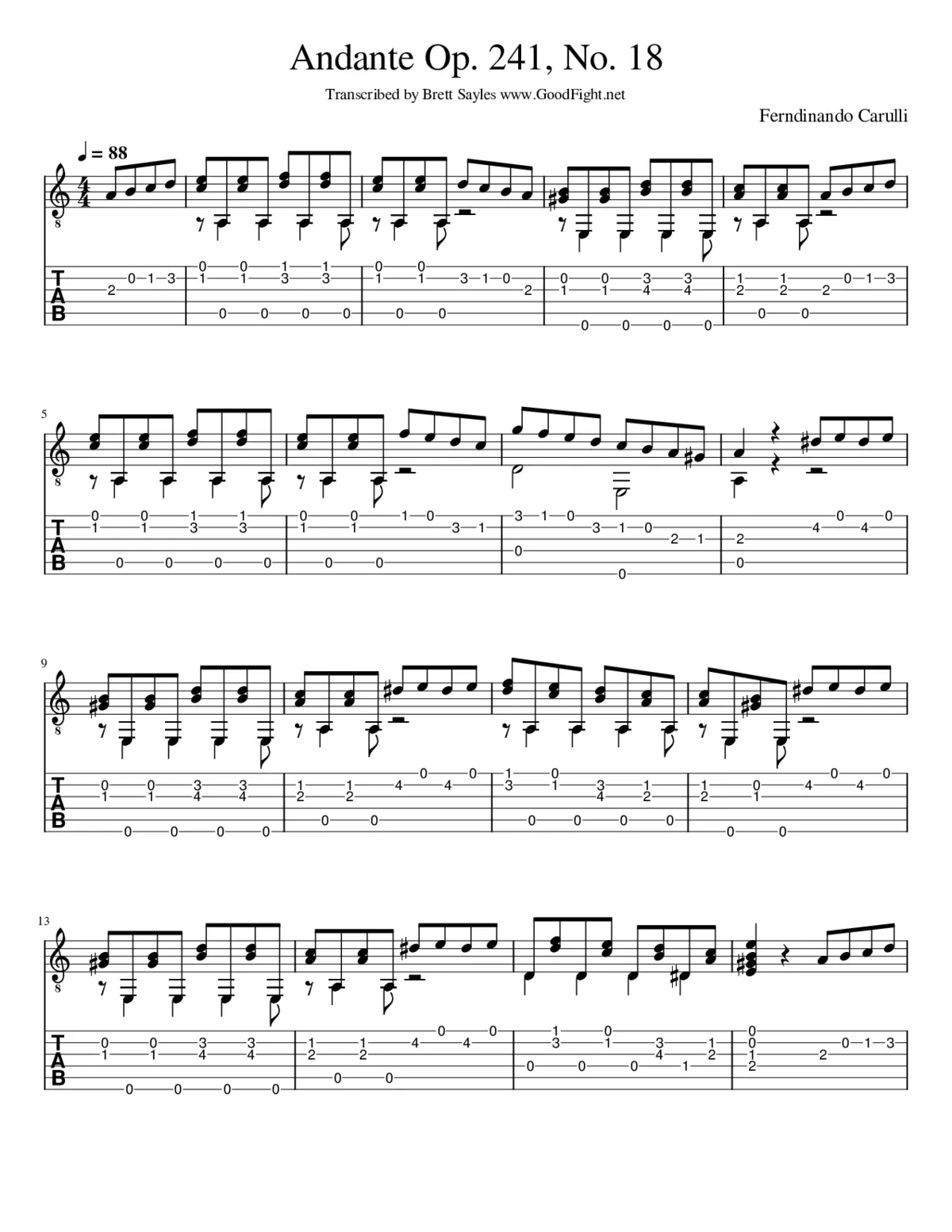 École de guitare Op.241 - Page 1