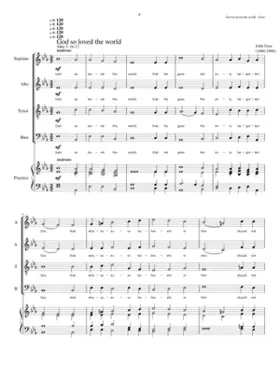 God so loved the world