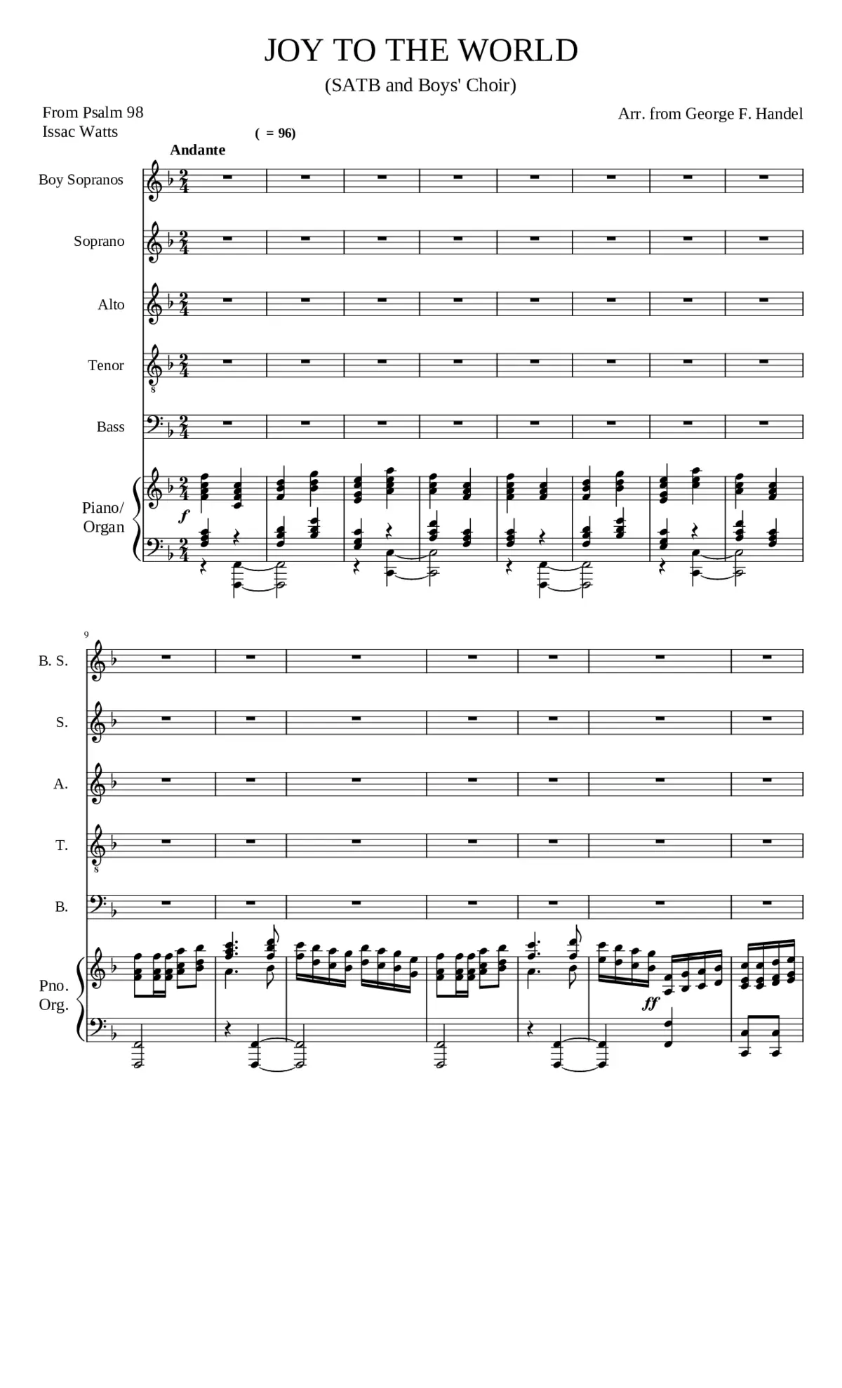 joy to the world - Page 1