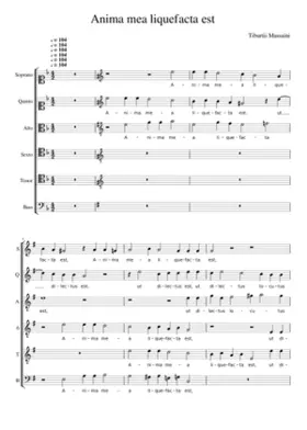 Anima mea liquefacta est