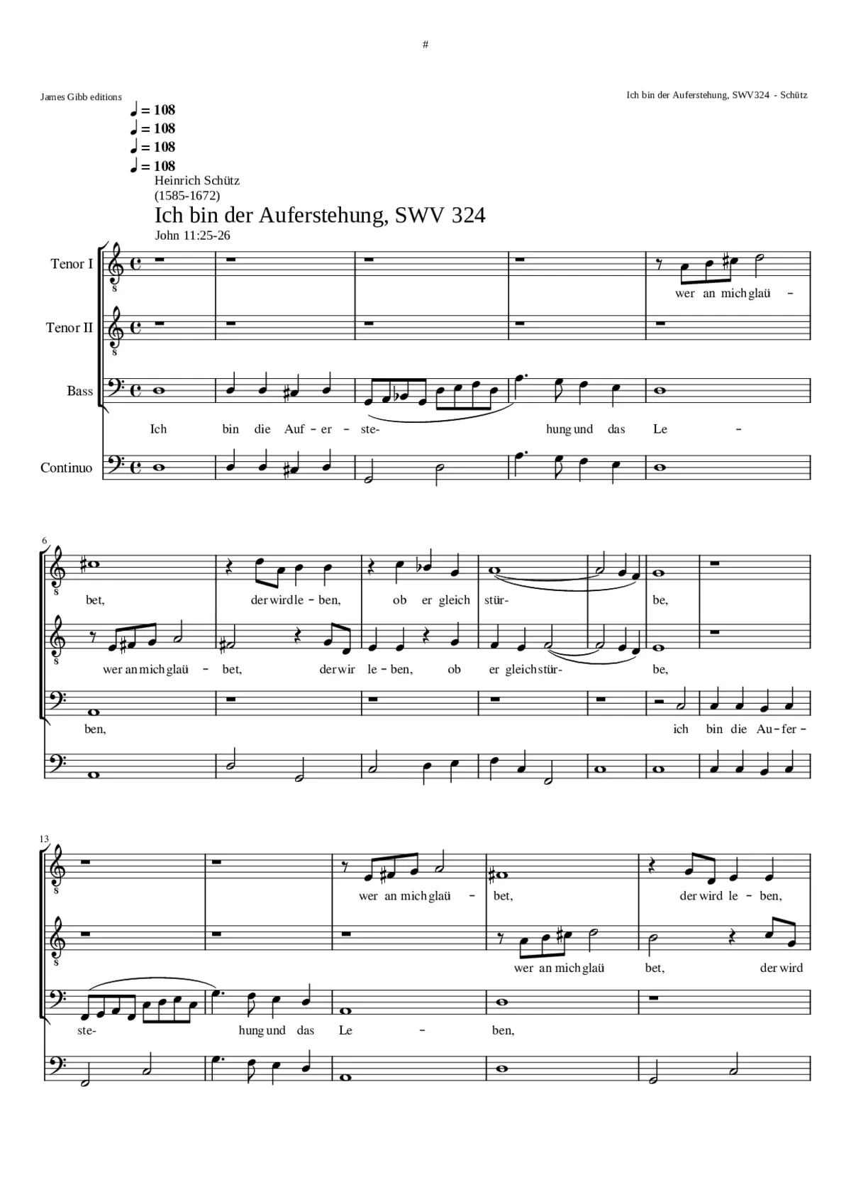 Ich bin die Auferstehung - Page 1