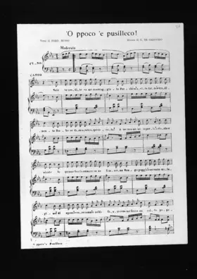 'O ppoco 'e Pusilleco!