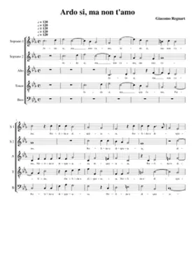 Ardo sì ma non t'amo