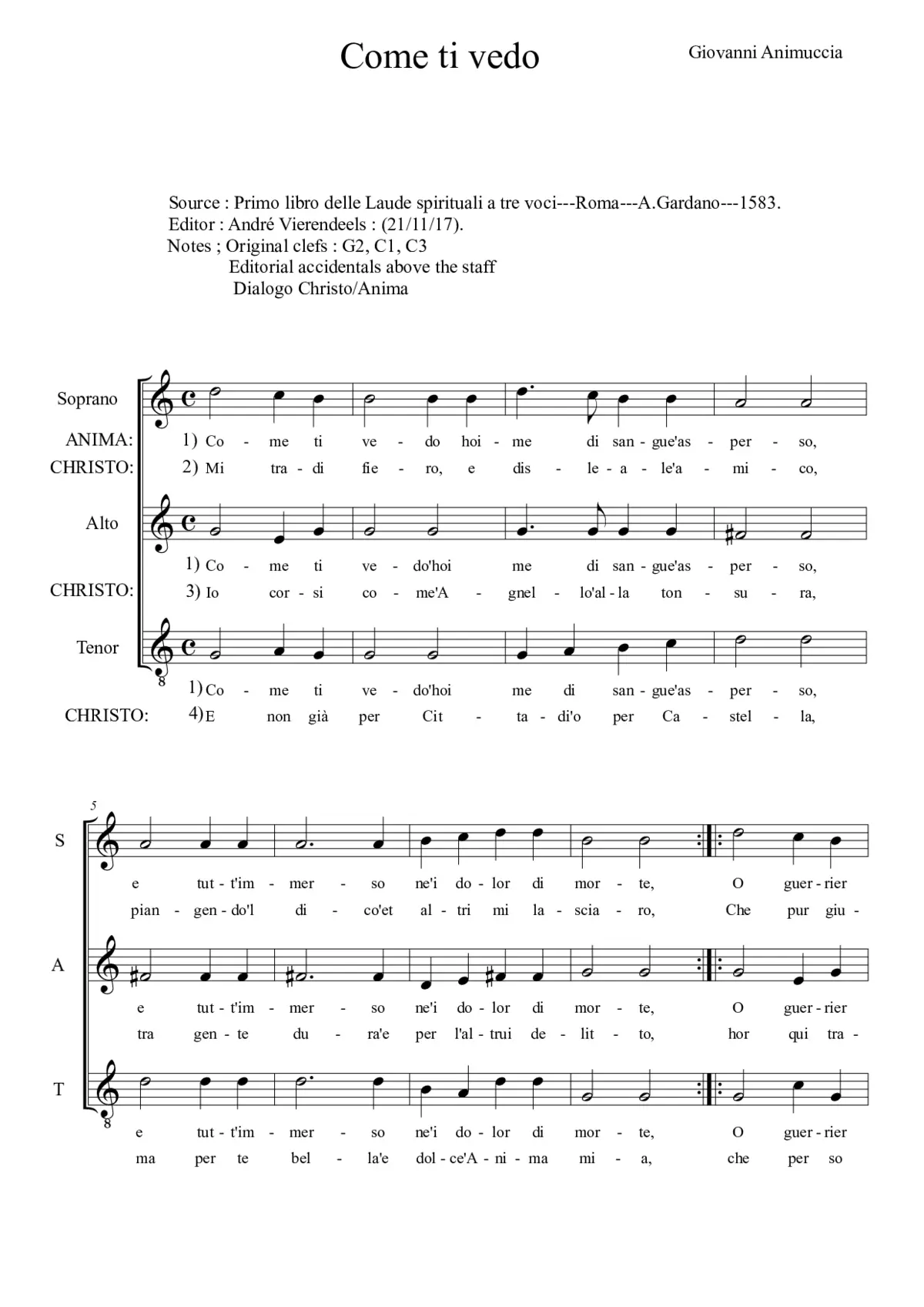 Come ti vedo - Page 1