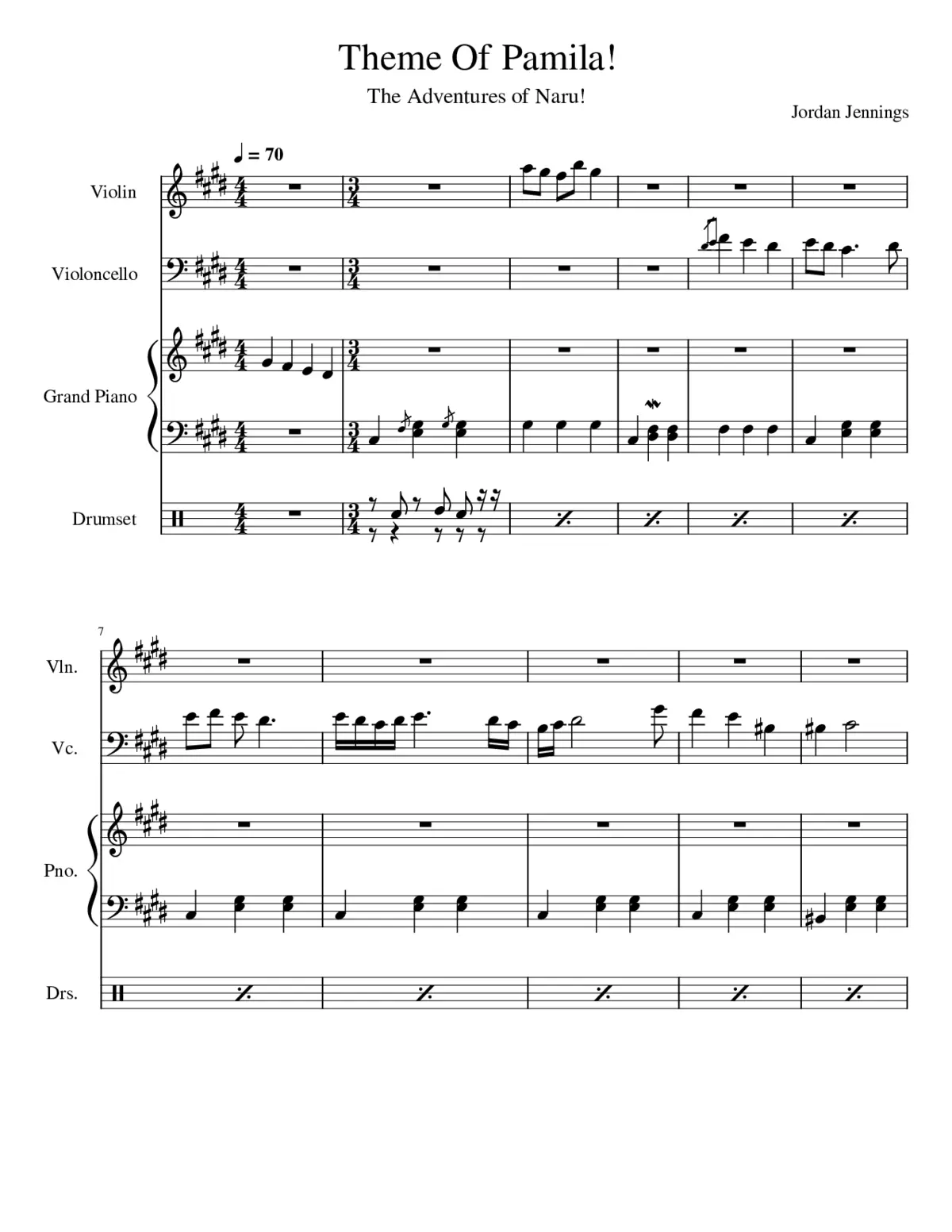 Theme Of Pamila - Page 1