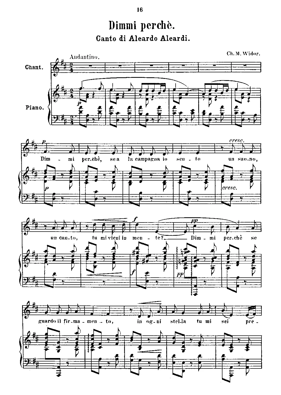3 mélodies Italiennes, Op.35 - Page 1