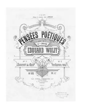 Pensées poétiques, 5e. cahier