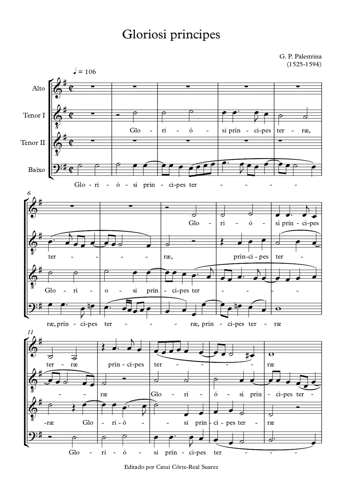 Gloriosi principes - Page 1
