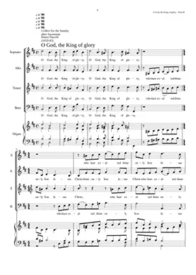 O God the King of glory