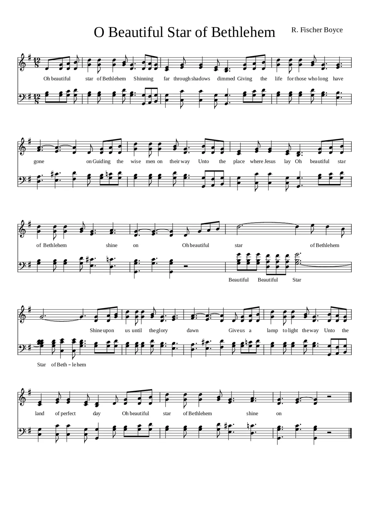 beautiful star of bethlehem - Page 1