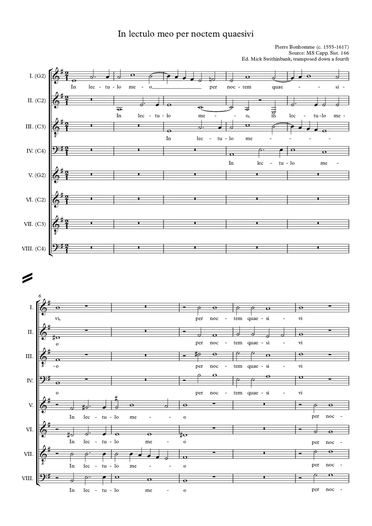 In lectulo meo - Page 1